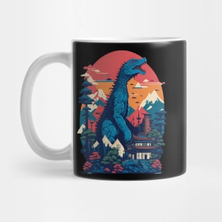 King of The monsters vector illustration design Mug